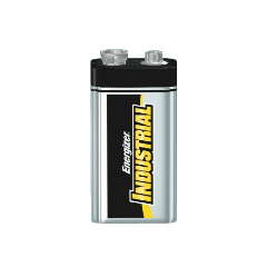 劲量®工业®碱性电池- 9V